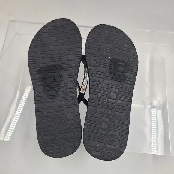 Skechers Shoes Womens 9 Yoga Foam Rhinestone Sandals Beach Resort Coastal Bling - Picture 4 of 7